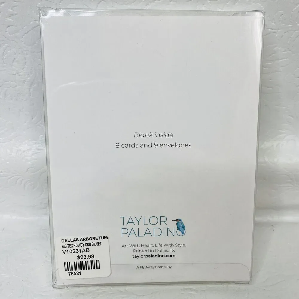 Taylor Paladino State Fair Of Texas Note Cards
